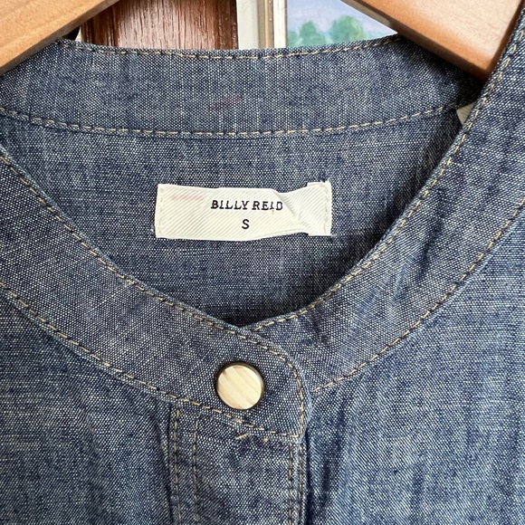 Billy Reid Chambray Jumpsuit size S - Picture 16 of 16